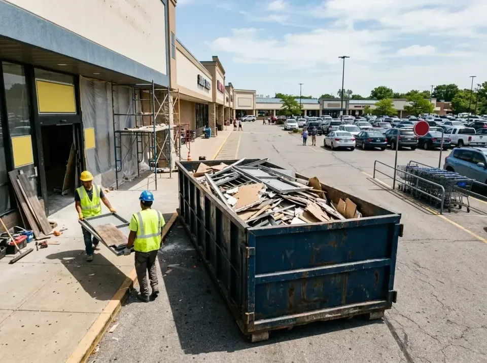 retail-store-renovation-debris-003 — frequently asked questions, Roll-off Dumpster Rentals in Lebanon Junction, KY